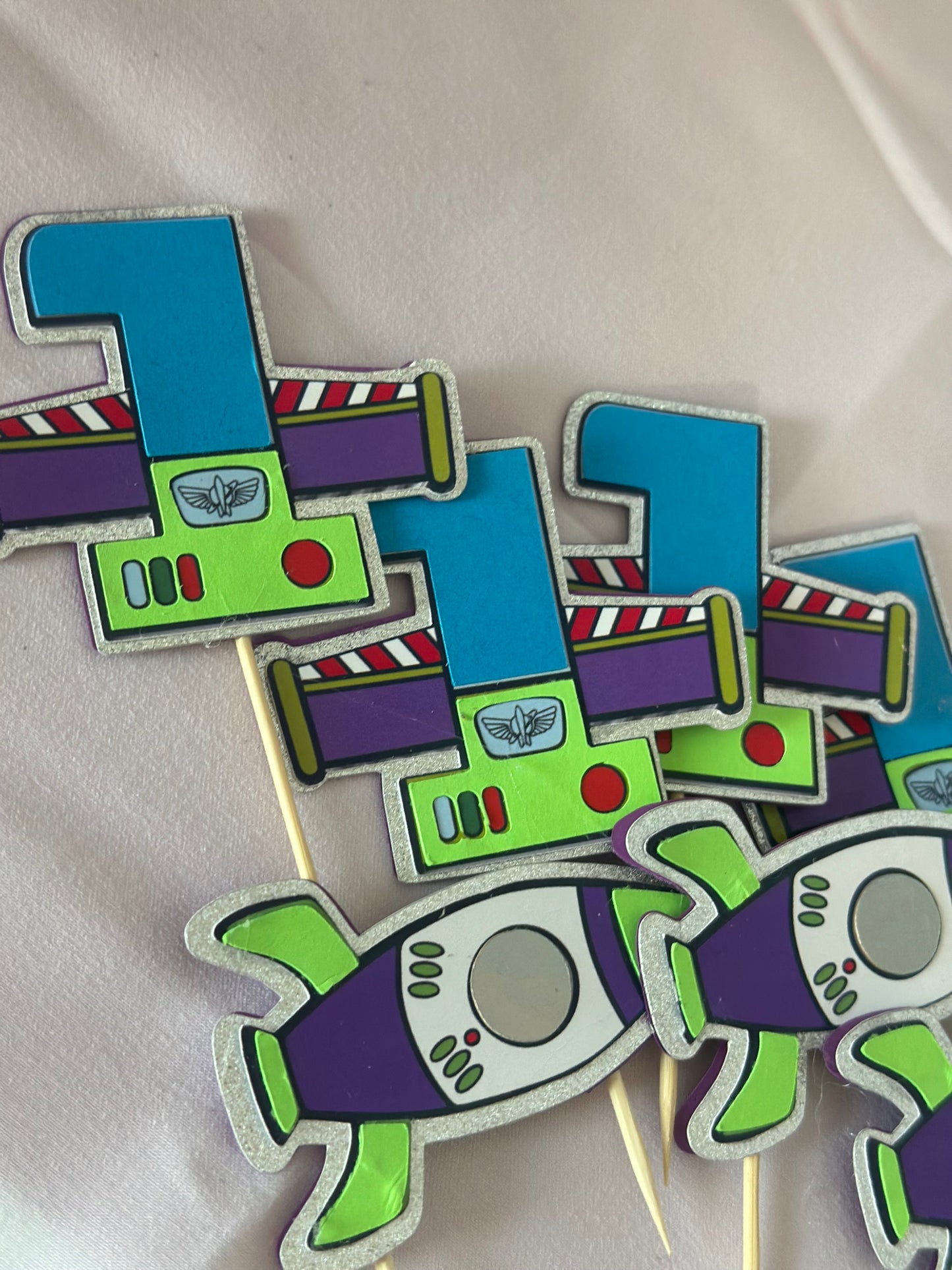 Toy story inspired cupcake toppers