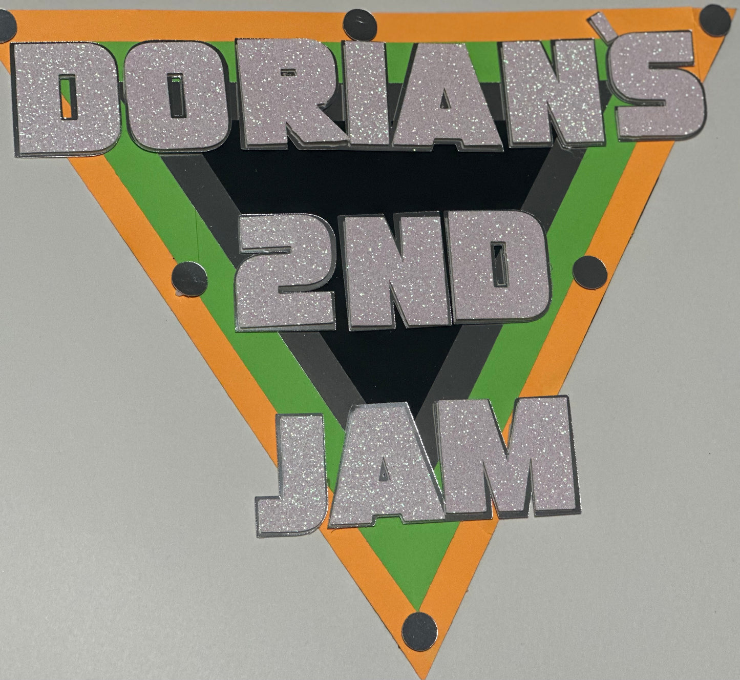 Custom Monster Truck Monster Jam Backdrop Party Decor