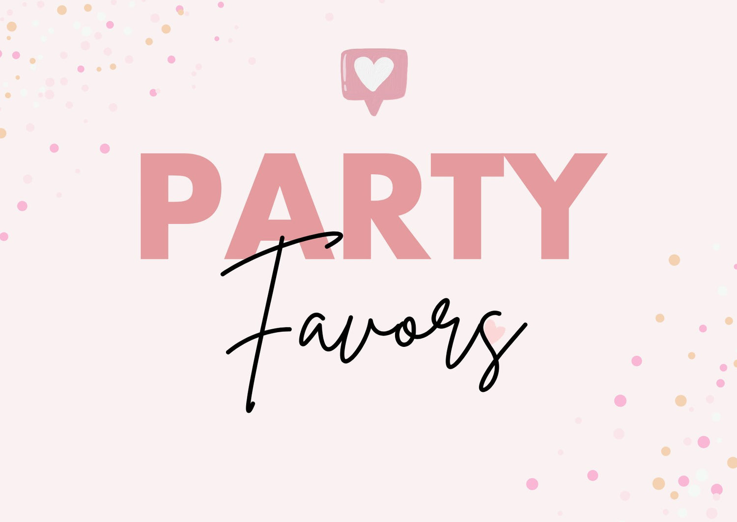 Party Favor Boxes/Bags