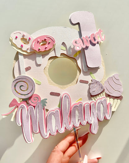 Sweet one Cake Topper