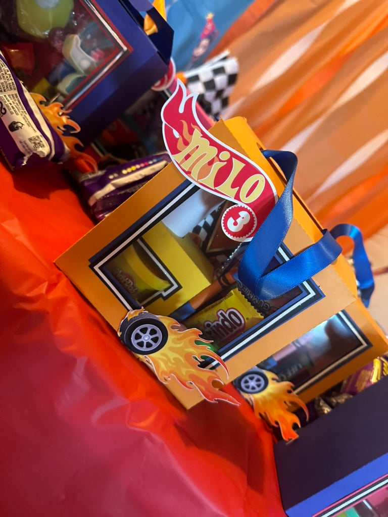 Hot Wheels Party Favor Boxes