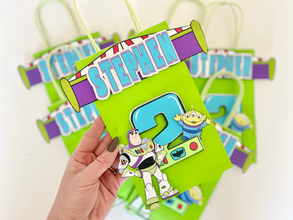 Buzz Toy Story Party Favor Bags