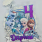 Frozen theme cake topper