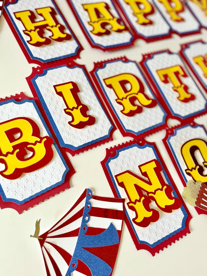 Circus Carnival Theme Banner