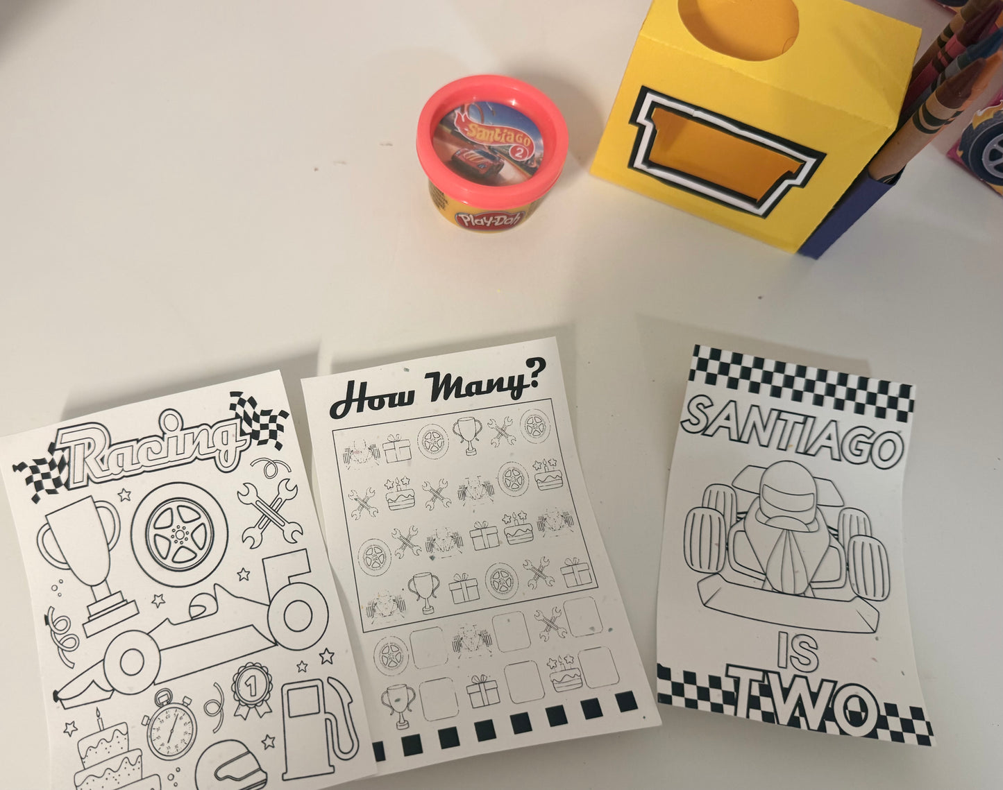Hot Wheels Party Favor Boxes