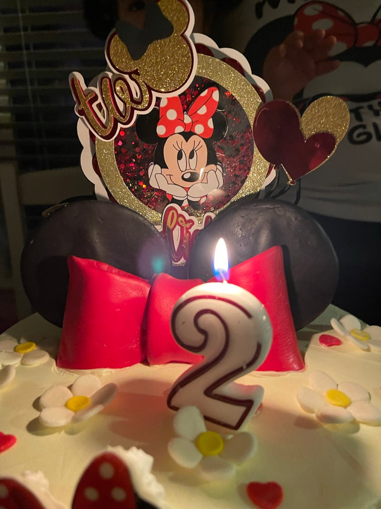 Mouse Theme Cake Topper