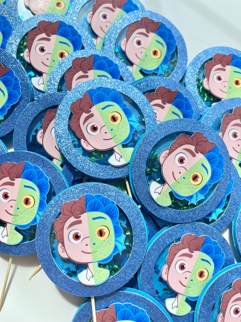 Luca Cupcake Toppers