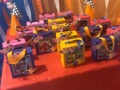 Hot Wheels Party Favor Boxes