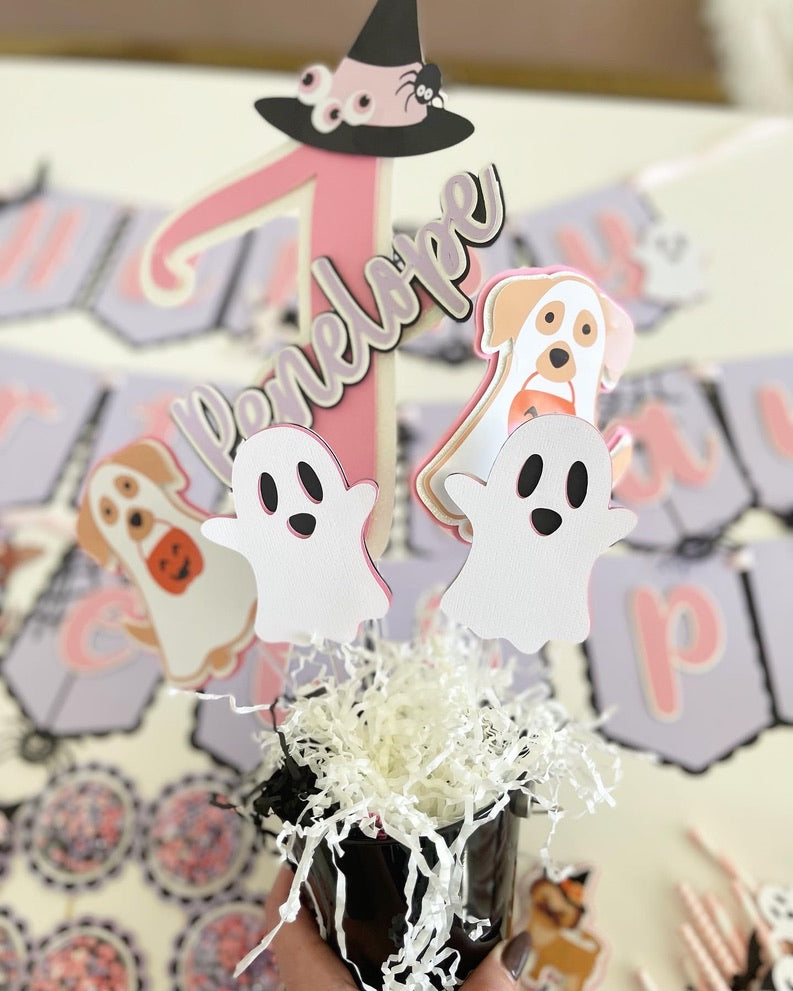 Halloween Dog Centerpieces