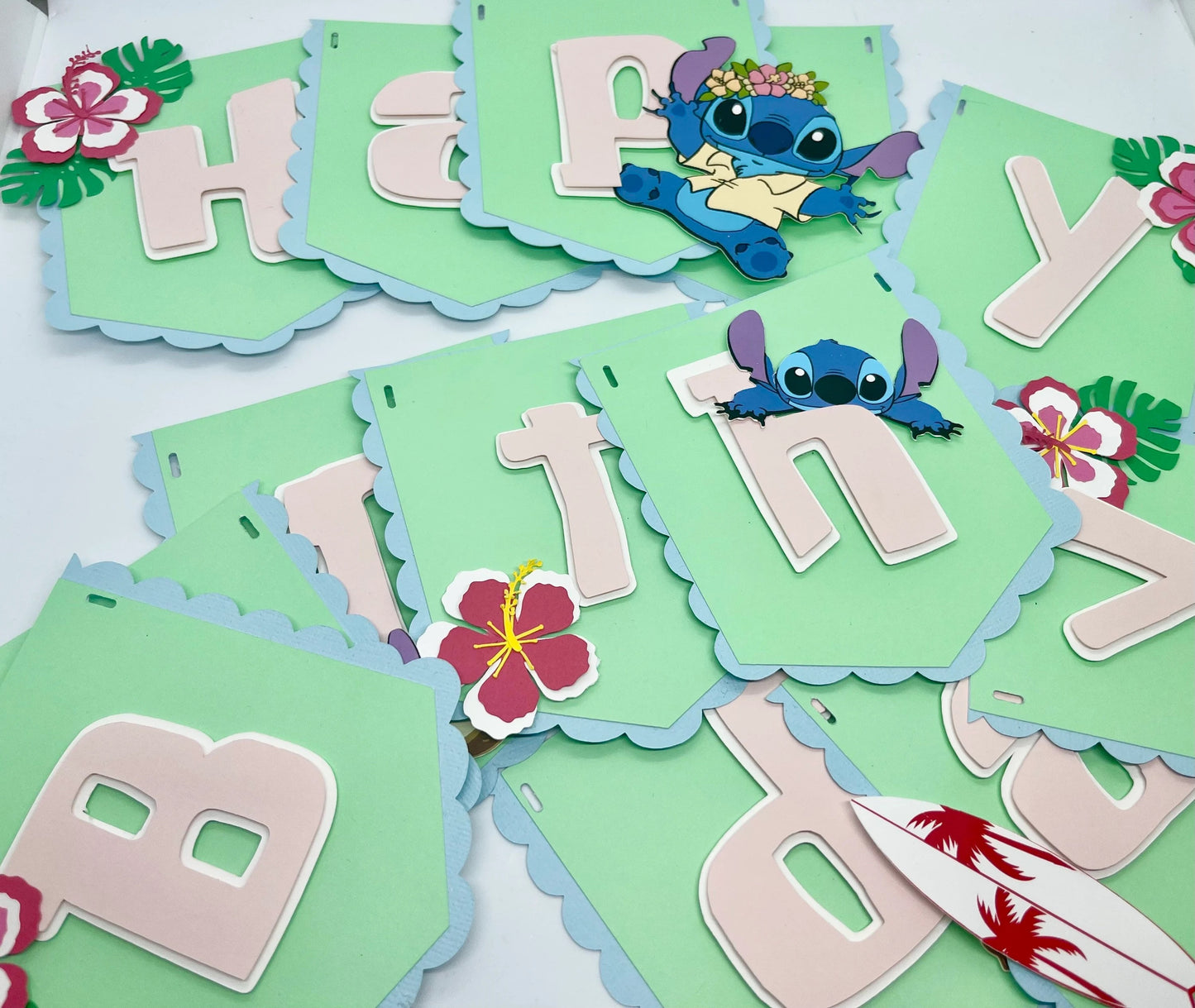 Lilo and Stitch Birthday Banner