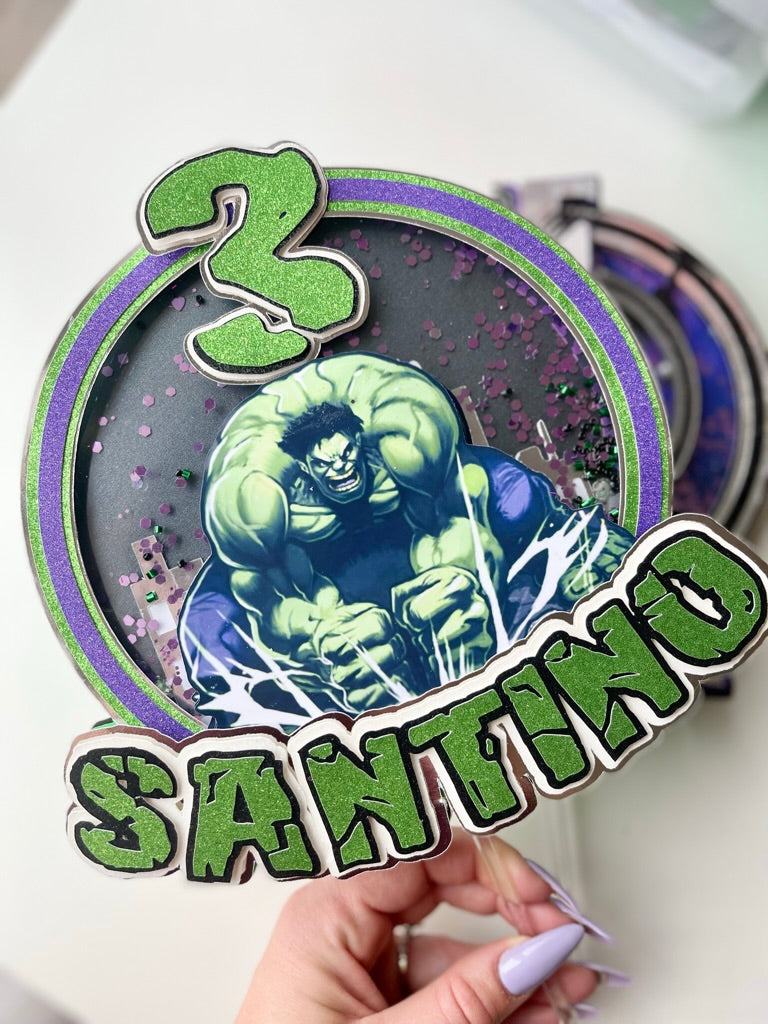 Hulk Cake Topper