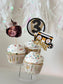 3 thang/notorious 1 cupcake toppers