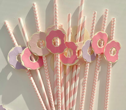 Sweet one straw party favors