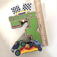 Monster Truck Birthday Number Cutout: Racing Party Centerpiece