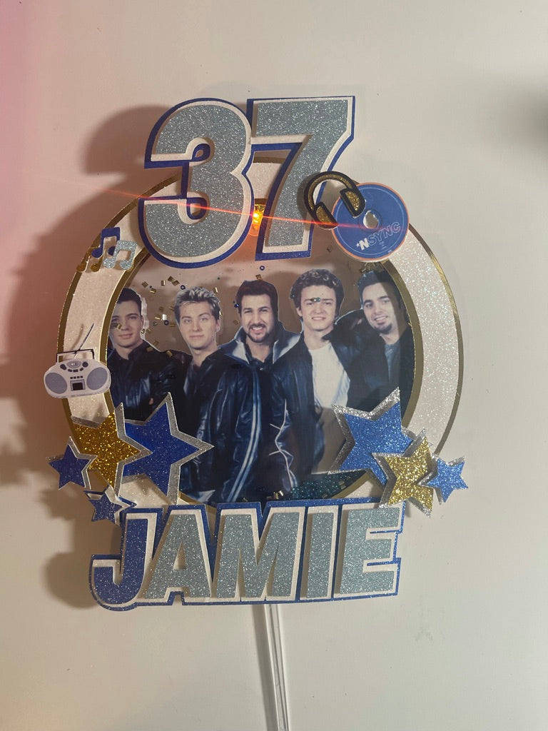 NSYNC Cake Topper