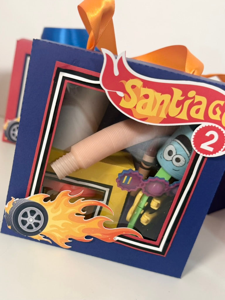 Hot Wheels Party Favor Boxes