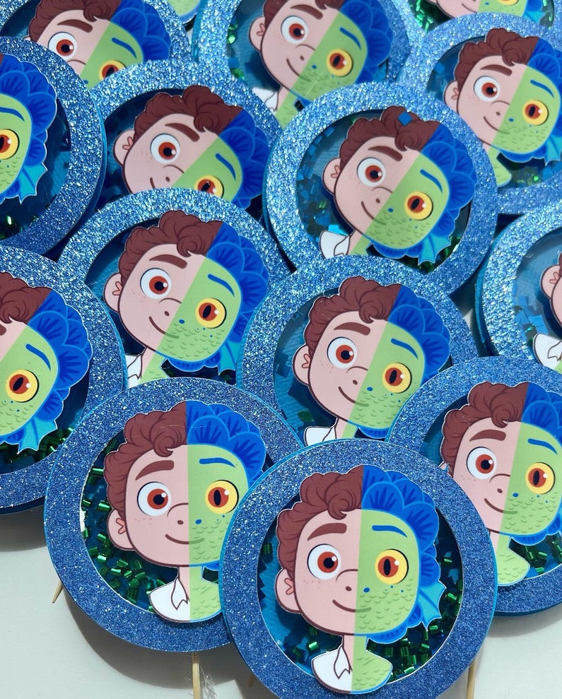 Luca Cupcake Toppers