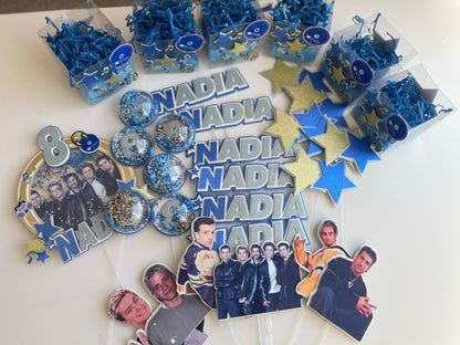 NSYNC/90s Party Theme Centerpieces