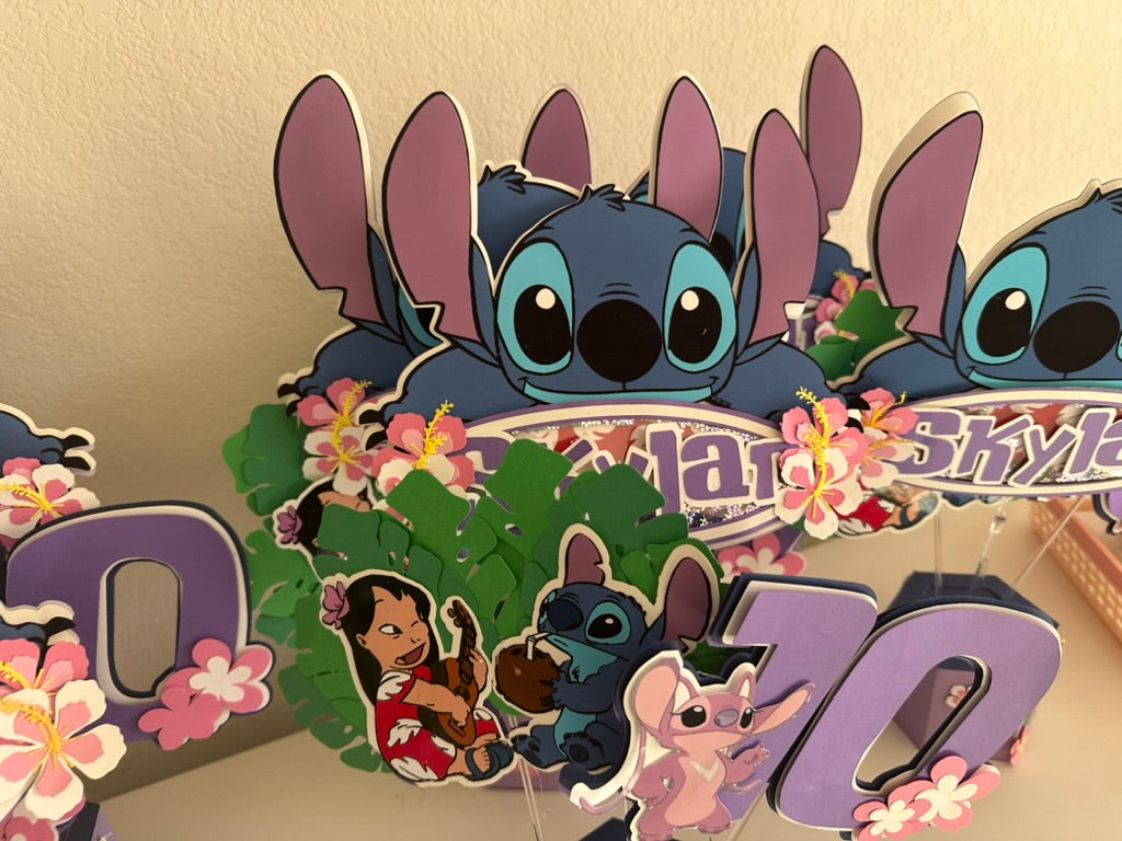 Lilo and Stitch Centerpieces