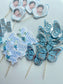 Baptism cupcake toppers