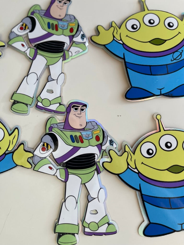 Two Infinity and Beyond Buzz Lightyear Toy Story Theme Birthday Banner