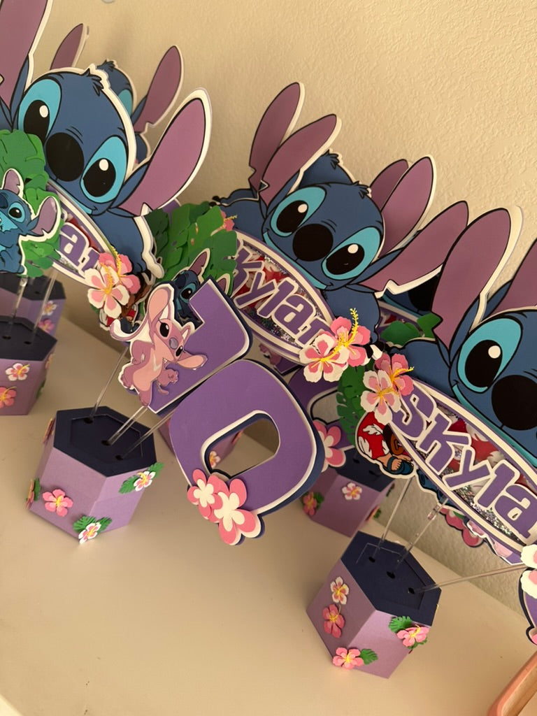 Lilo and Stitch Centerpieces