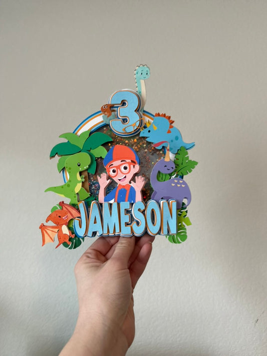 Blippi Cake Topper