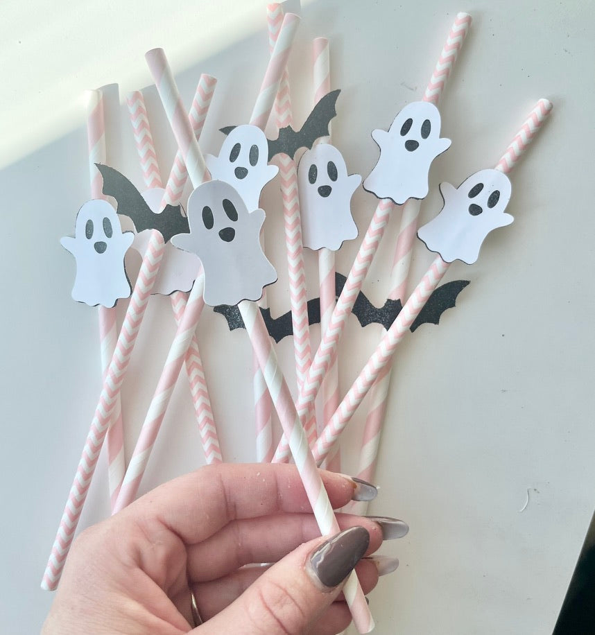 Halloween/Dog Theme Party Favor Straws