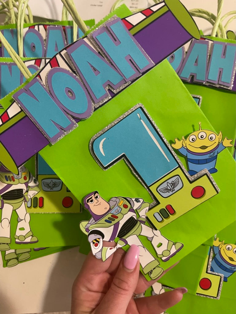 Buzz Toy Story Party Favor Bags