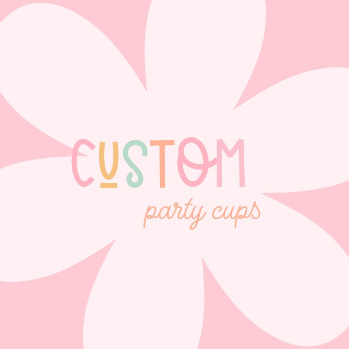 Custom Party Cups