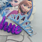 Frozen theme cake topper
