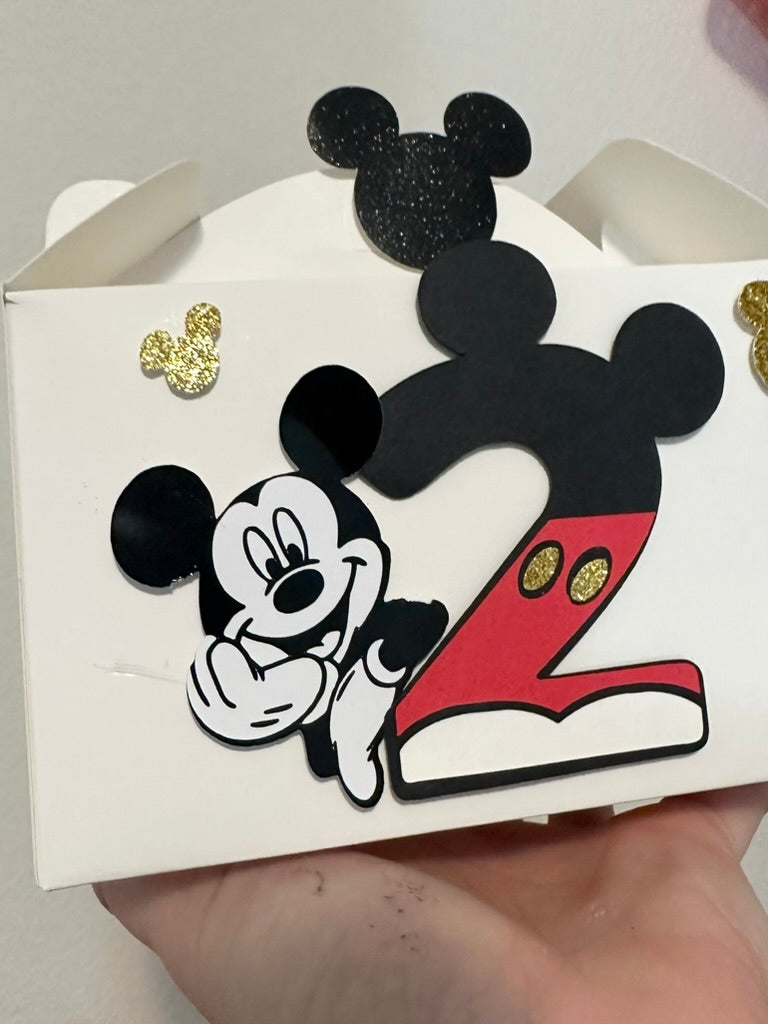 Mickey Mouse Favor Boxes