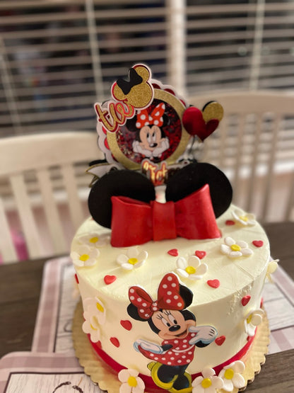 Mouse Theme Cake Topper