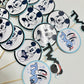 Modern Mickey Mouse Christmas Cupcake Toppers