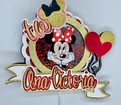 Mouse Theme Cake Topper