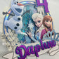 Frozen theme cake topper