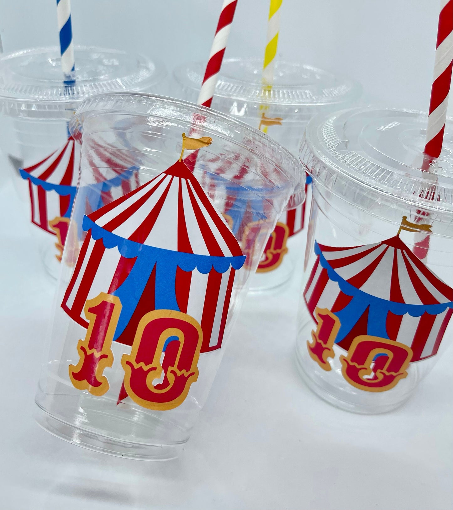 Circus Carnival Party Cups