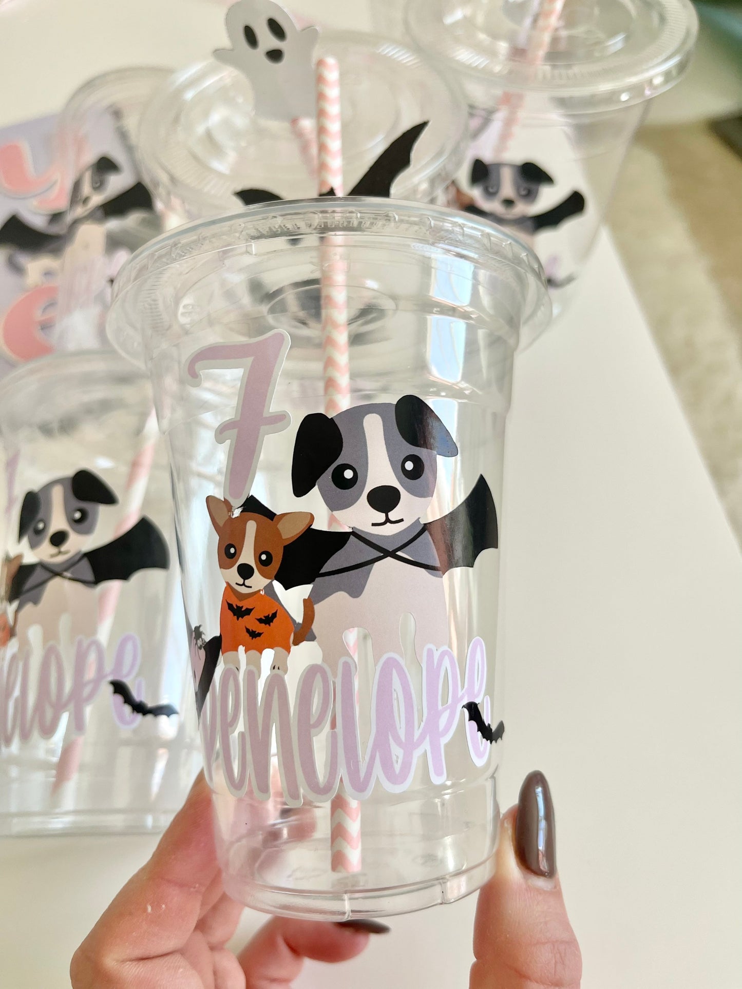 Halloween Dog Theme Party Favor Cups