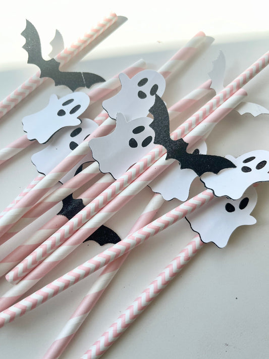 Halloween/Dog Theme Party Favor Straws