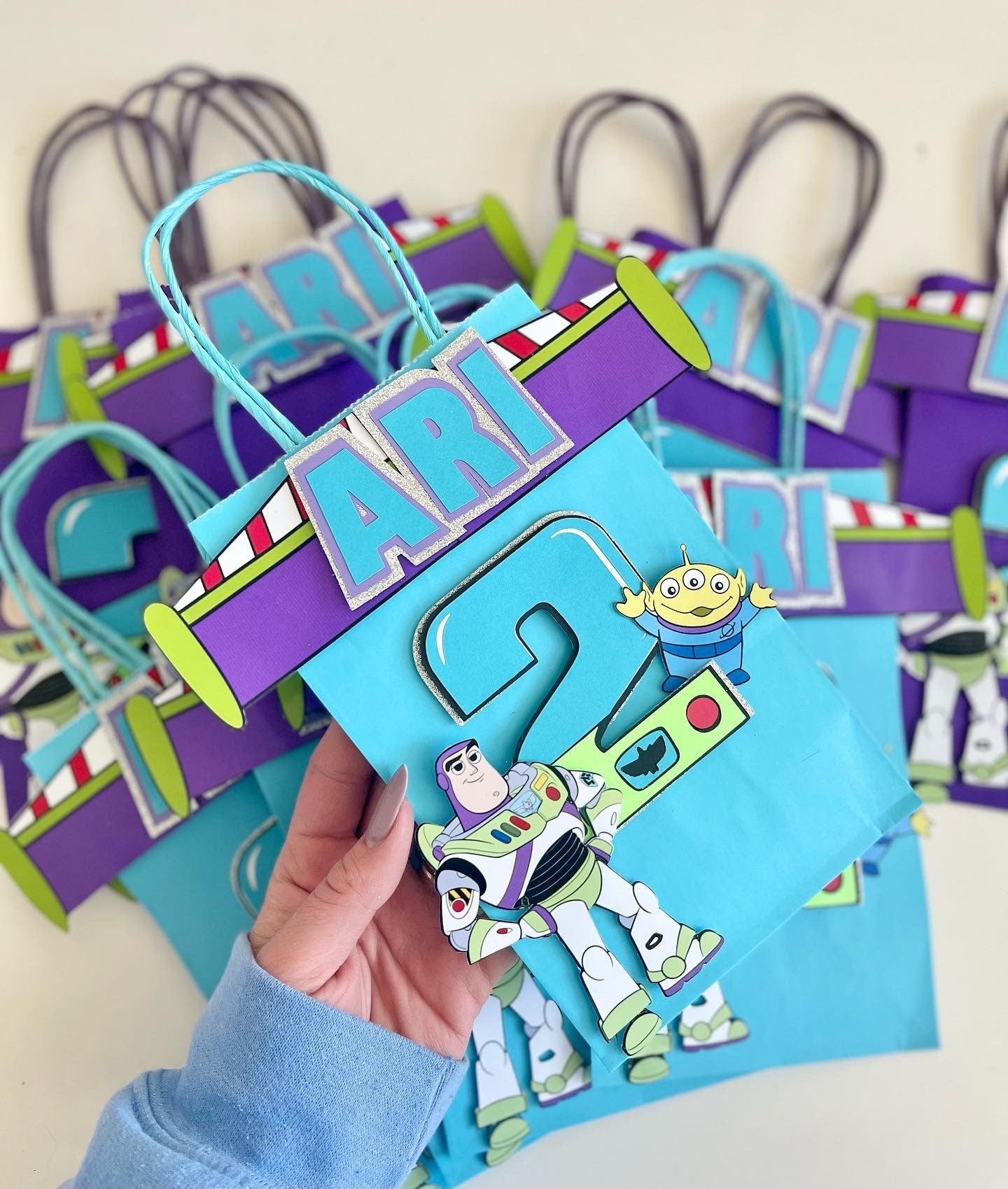 Buzz Toy Story Party Favor Bags