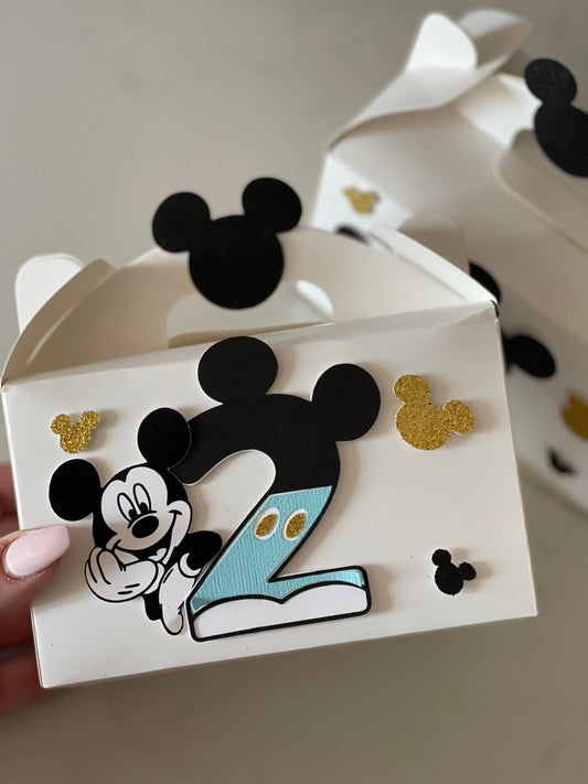 Mickey Mouse Favor Boxes